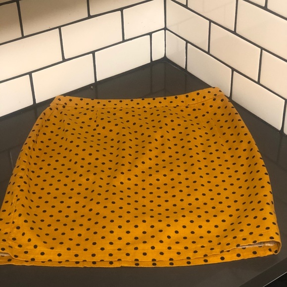 Polka Dot Mini Skirt - Picture 2 of 7